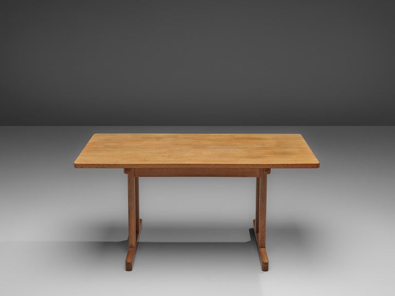 Børge Mogensen Dining or Writing Table in Solid Oak