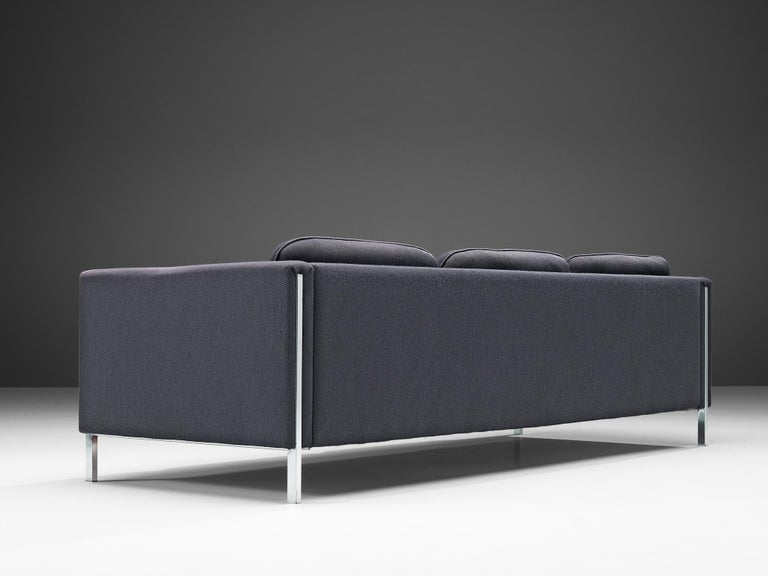 Pierre Paulin for Artifort Sofa in Blue Upholstery