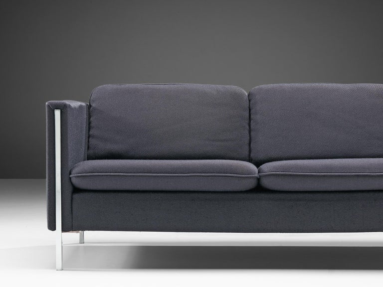 Pierre Paulin for Artifort Sofa in Blue Upholstery