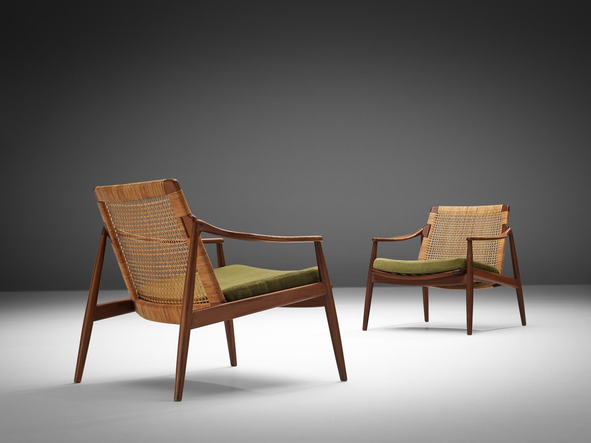 Hartmut Lohmeyer for Wilkhahn Pair of Lounge Chairs