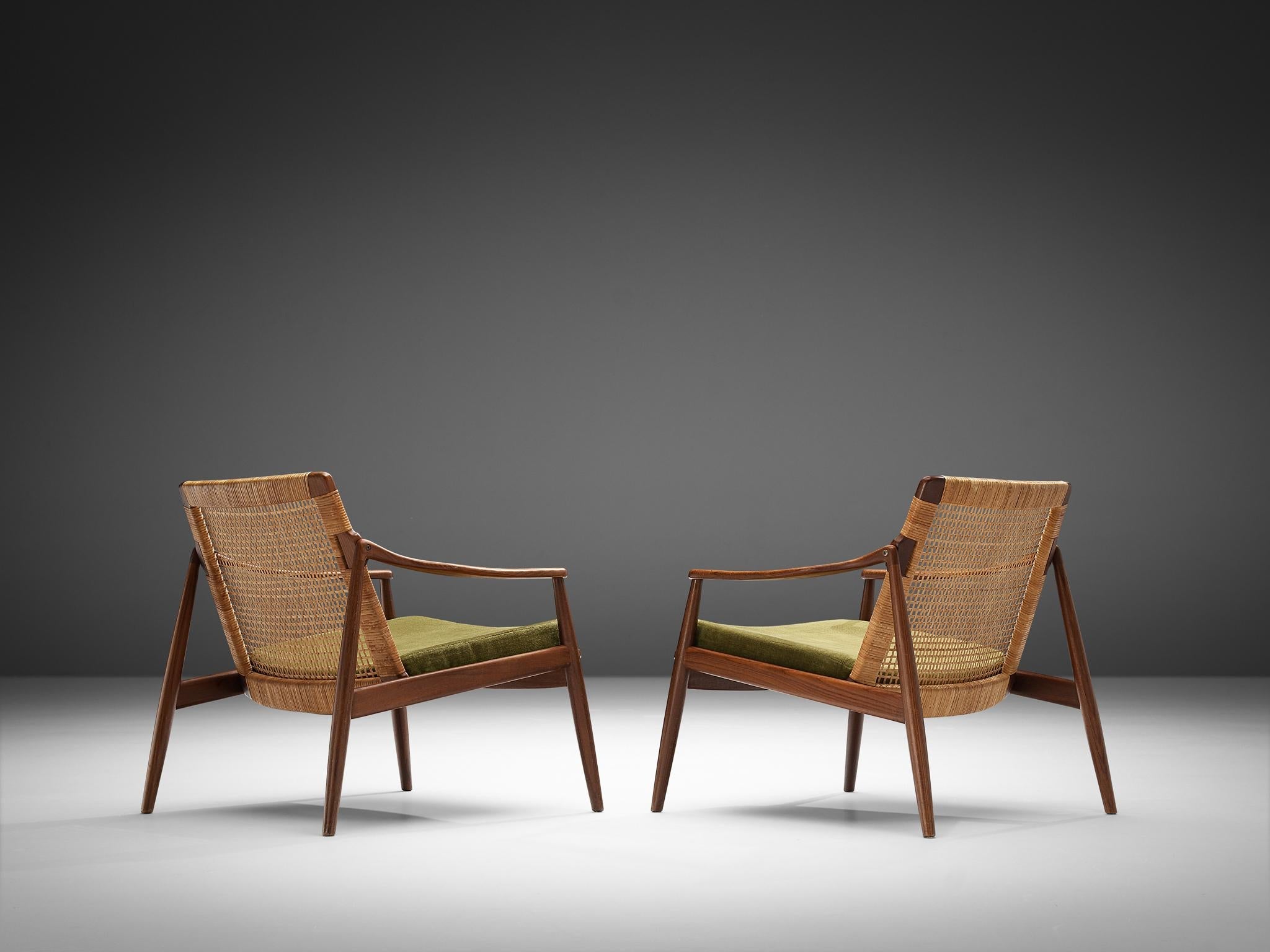 Hartmut Lohmeyer for Wilkhahn Pair of Lounge Chairs