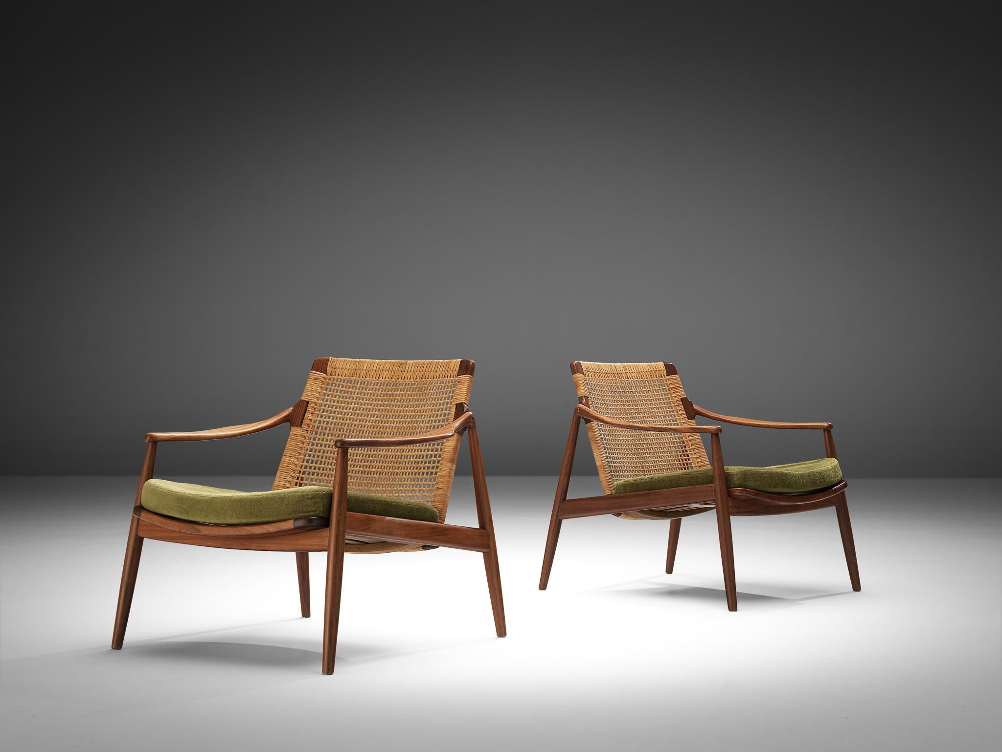 Hartmut Lohmeyer for Wilkhahn Pair of Lounge Chairs