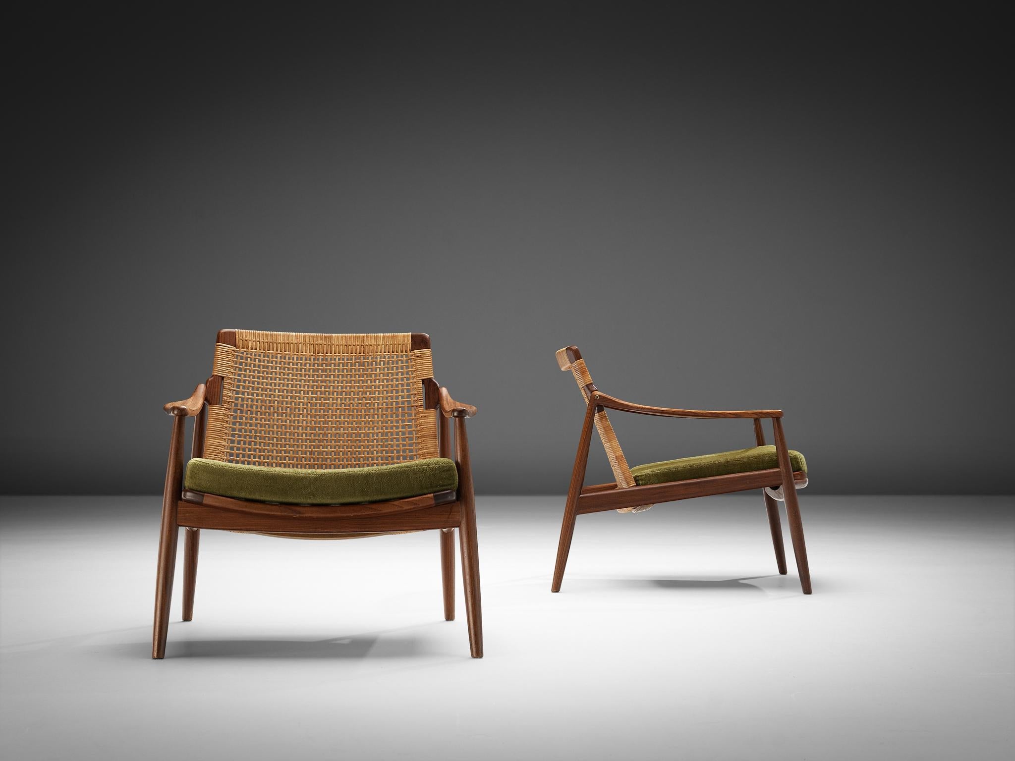 Hartmut Lohmeyer for Wilkhahn Pair of Lounge Chairs