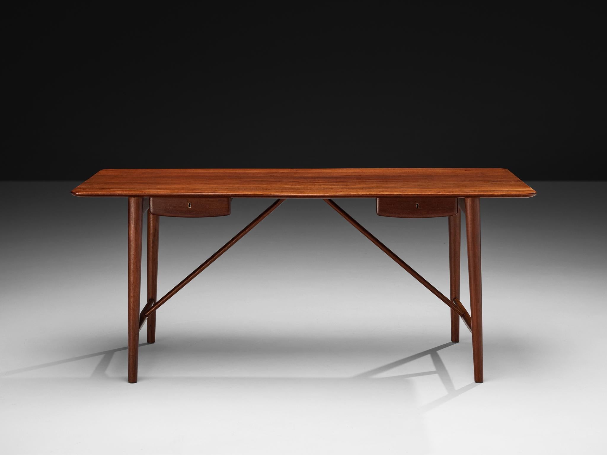 Peter Hvidt and Orla Mølgaard Nielsen Desk Model '310' in Solid Teak