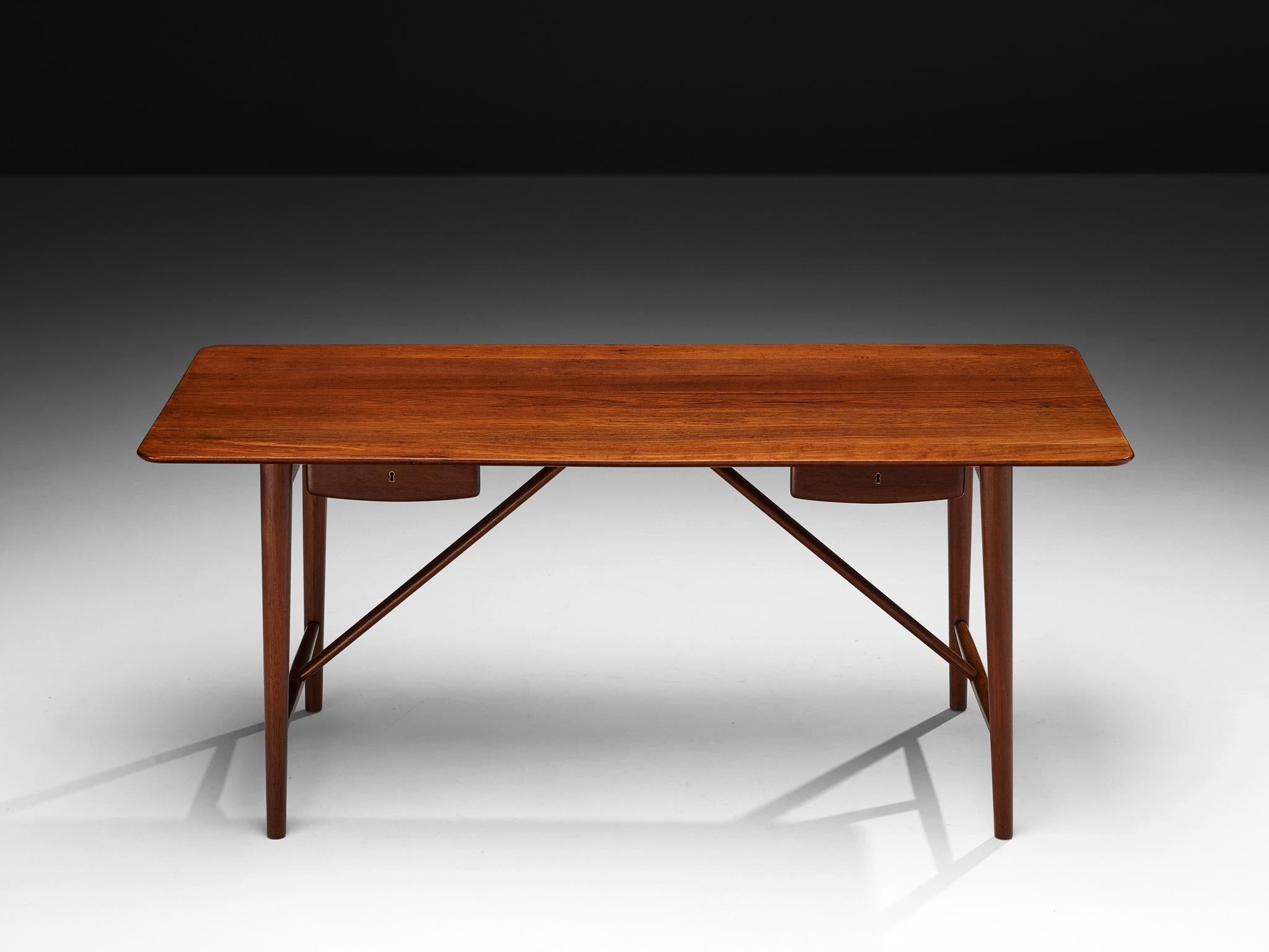 Peter Hvidt and Orla Mølgaard Nielsen Desk Model '310' in Solid Teak