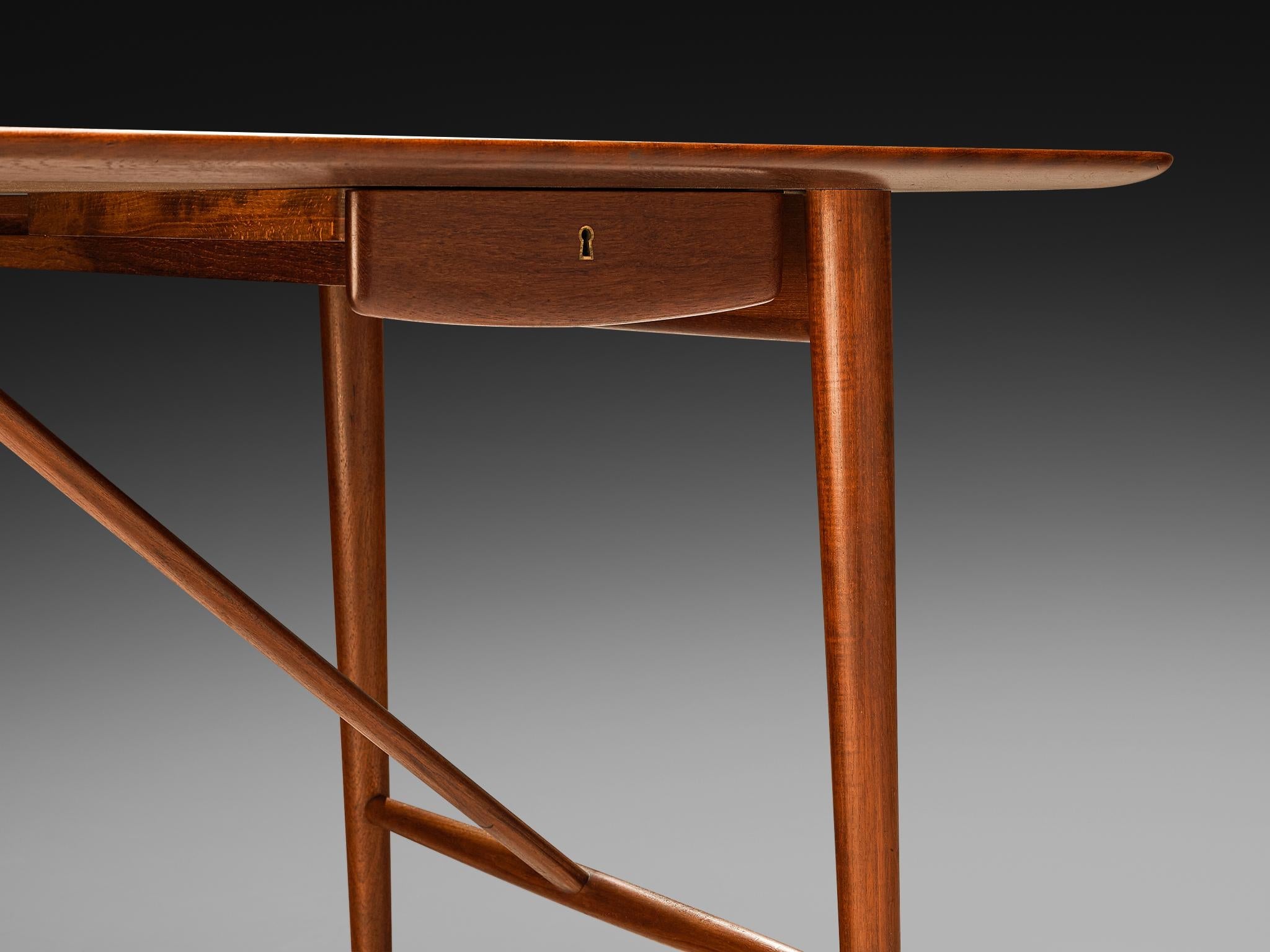 Peter Hvidt and Orla Mølgaard Nielsen Desk Model '310' in Solid Teak