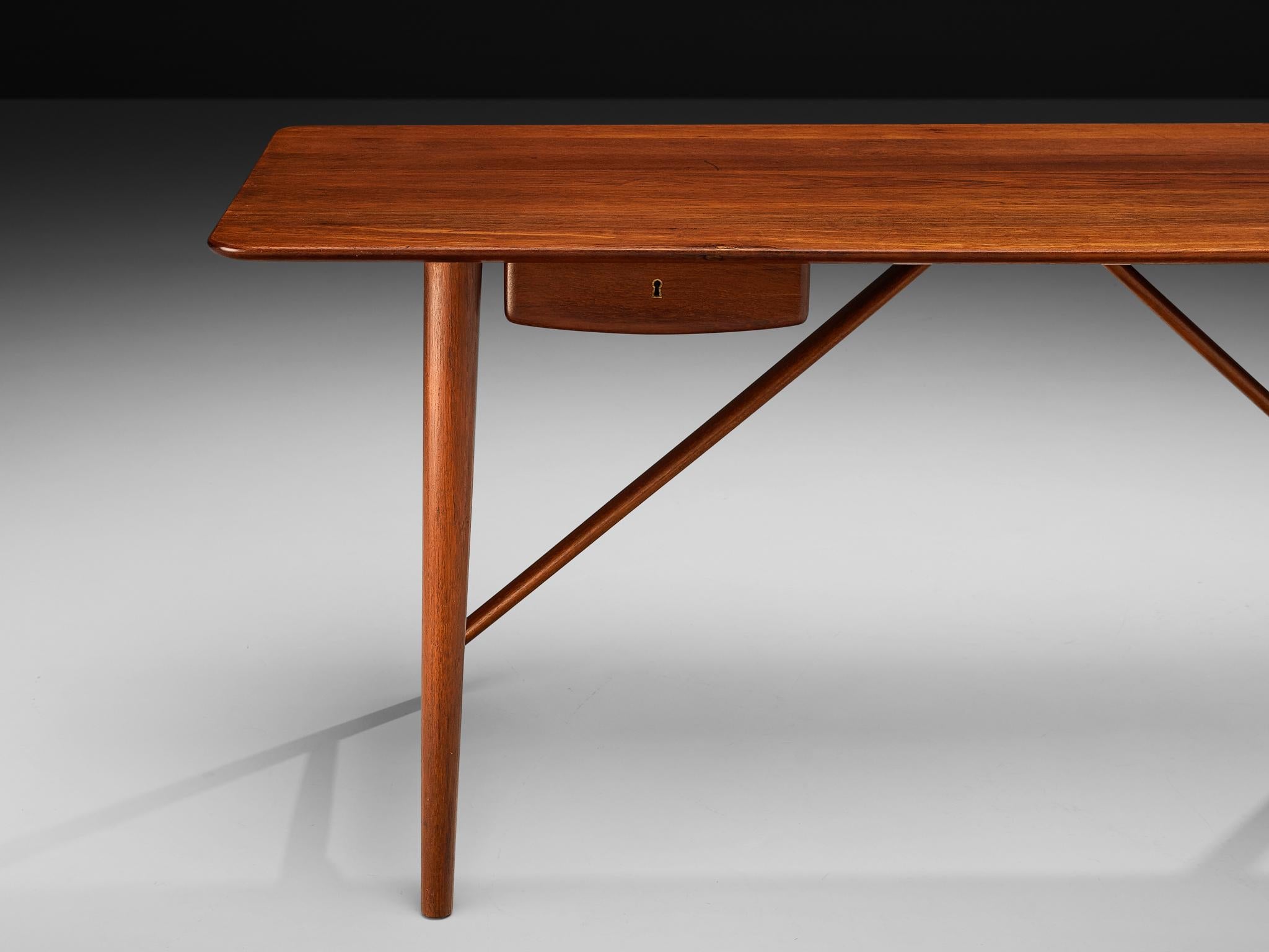 Peter Hvidt and Orla Mølgaard Nielsen Desk Model '310' in Solid Teak