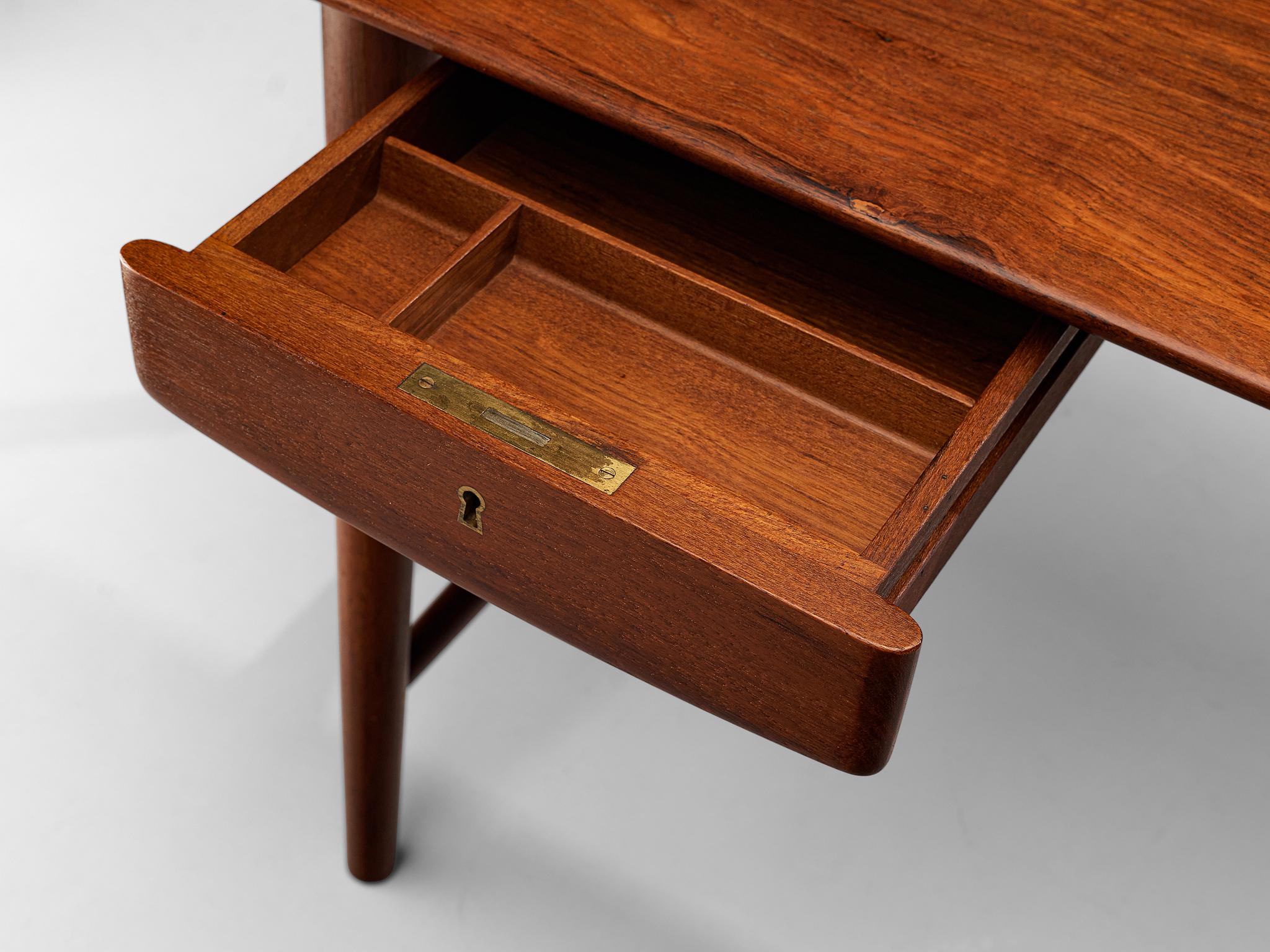 Peter Hvidt and Orla Mølgaard Nielsen Desk Model '310' in Solid Teak