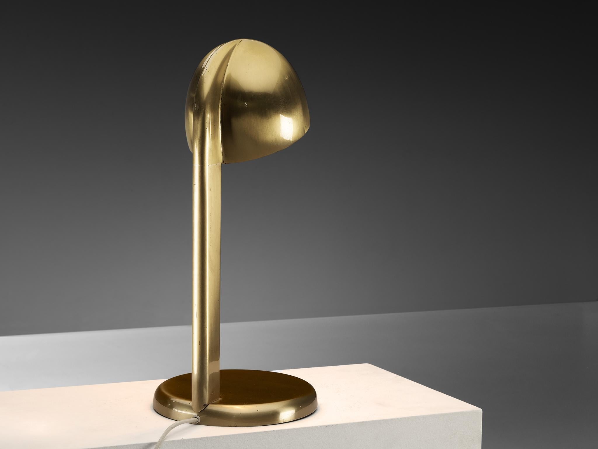 Table Lamp in Solid Brass