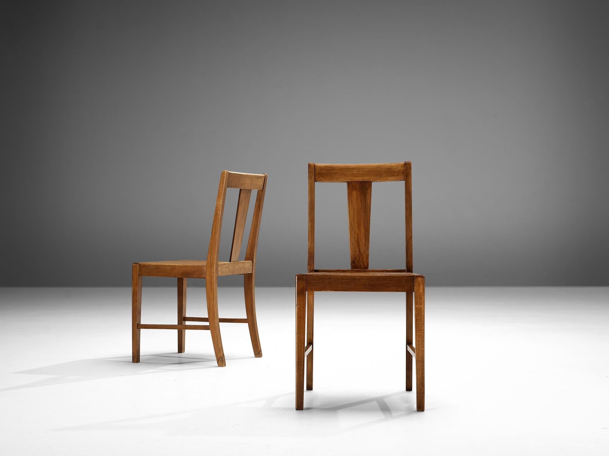 Dutch Dining Chairs in Wood