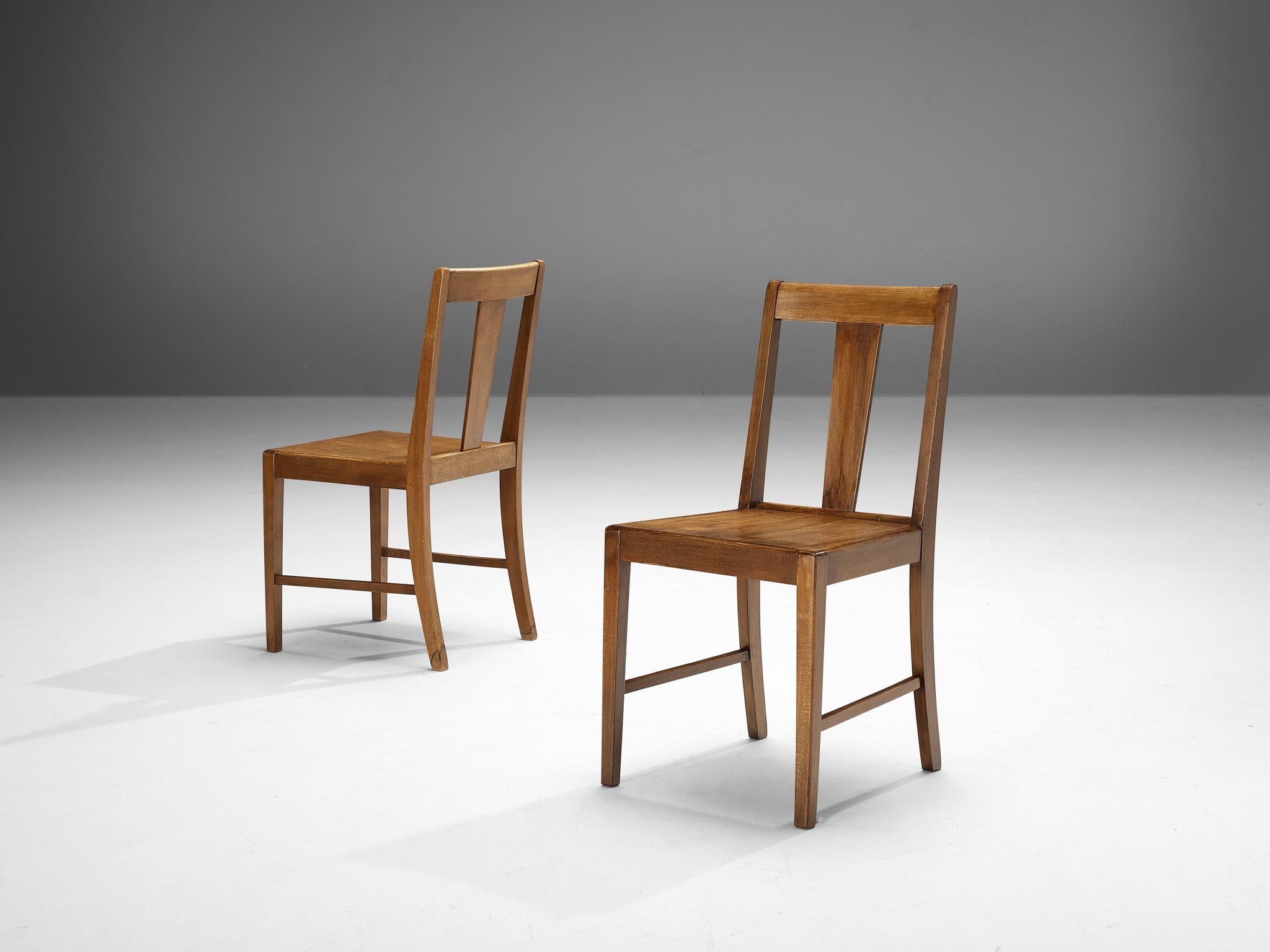 Dutch Dining Chairs in Wood