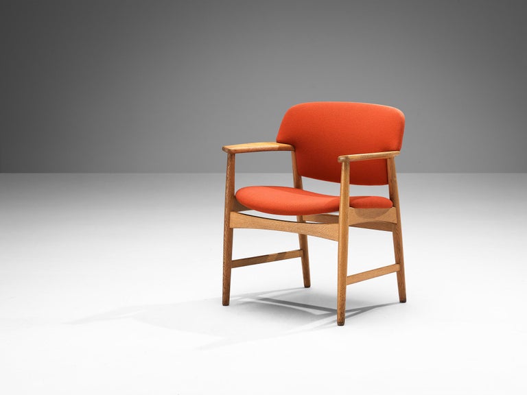 Larsen & Bender-Madsen for Fritz Hansen Dining Chair in Oak