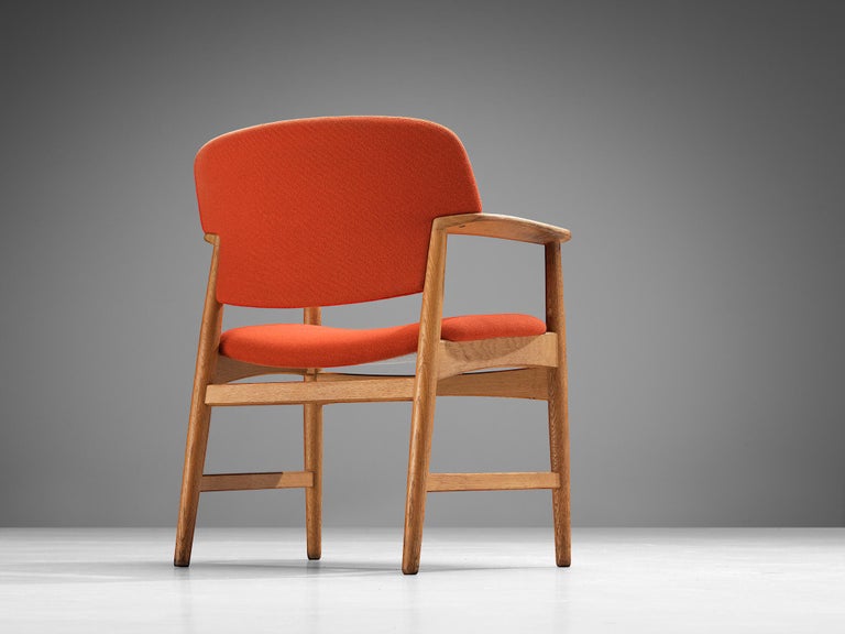 Larsen & Bender-Madsen for Fritz Hansen Dining Chair in Oak