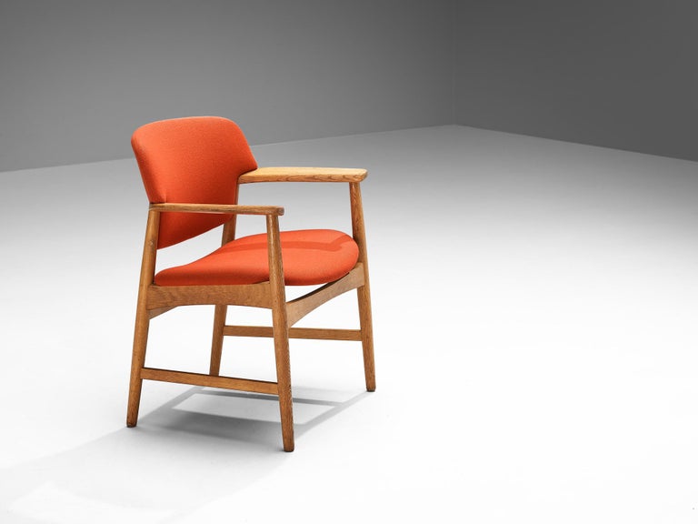 Larsen & Bender-Madsen for Fritz Hansen Dining Chair in Oak