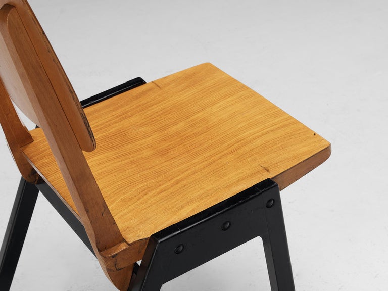 Roland Rainer Dining Chairs in Wood