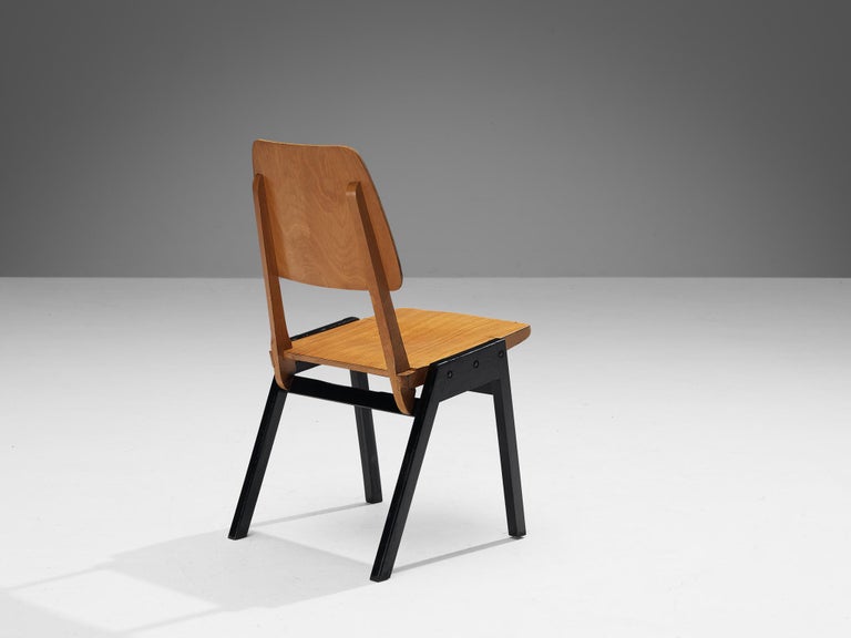 Roland Rainer Dining Chairs in Wood