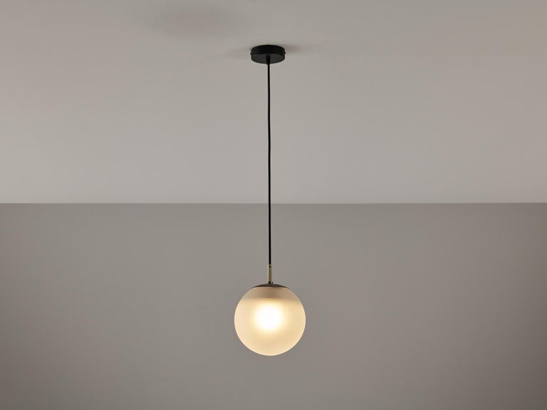 RAAK Amsterdam Pendants with Satin Glass Orbs