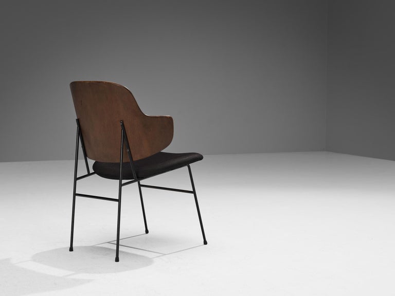 Ib Kofod-Larsen 'Penguin' Dining Chairs in Mahogany Plywood