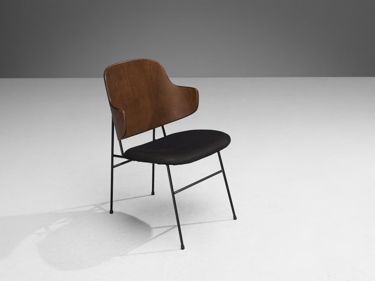 Ib Kofod-Larsen 'Penguin' Dining Chairs in Mahogany Plywood