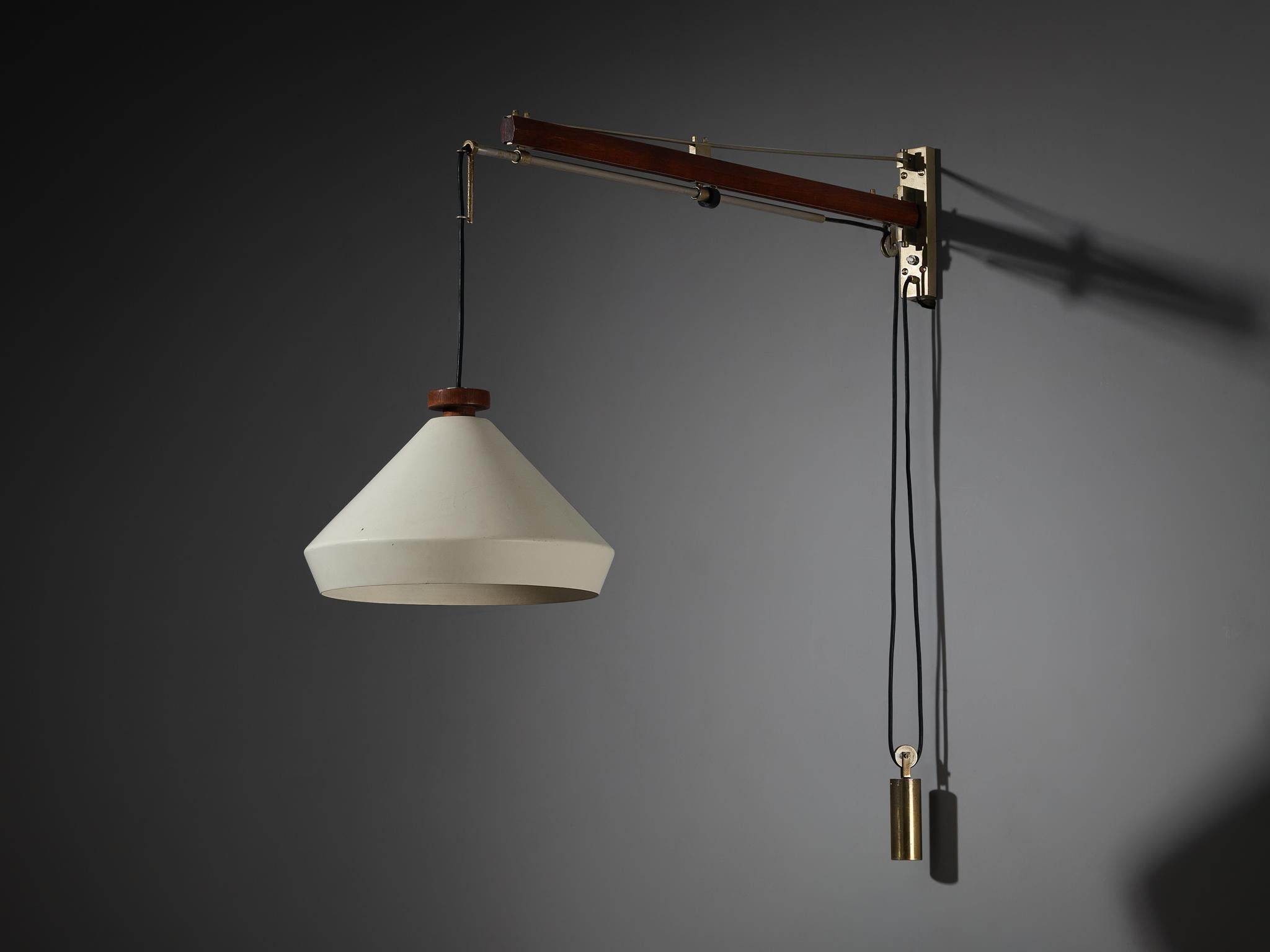 Tito Agnoli for O-Luce '177A' Pendant Wall Light