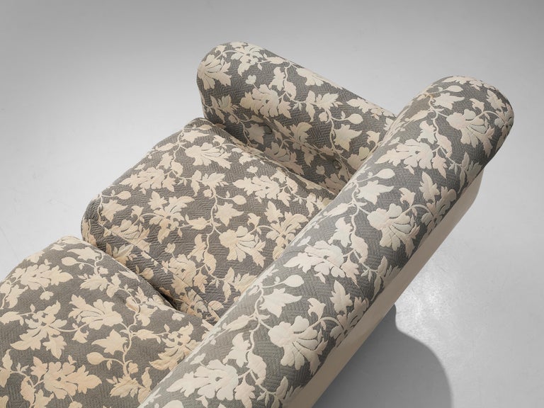 Studio Tecnico for Mobilquattro ‘Delta 699’ Sofa in Floral Upholstery