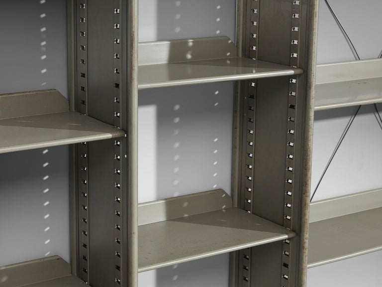 Studio BBPR for Olivetti 'Spazio' Large Shelving System in Steel 7M