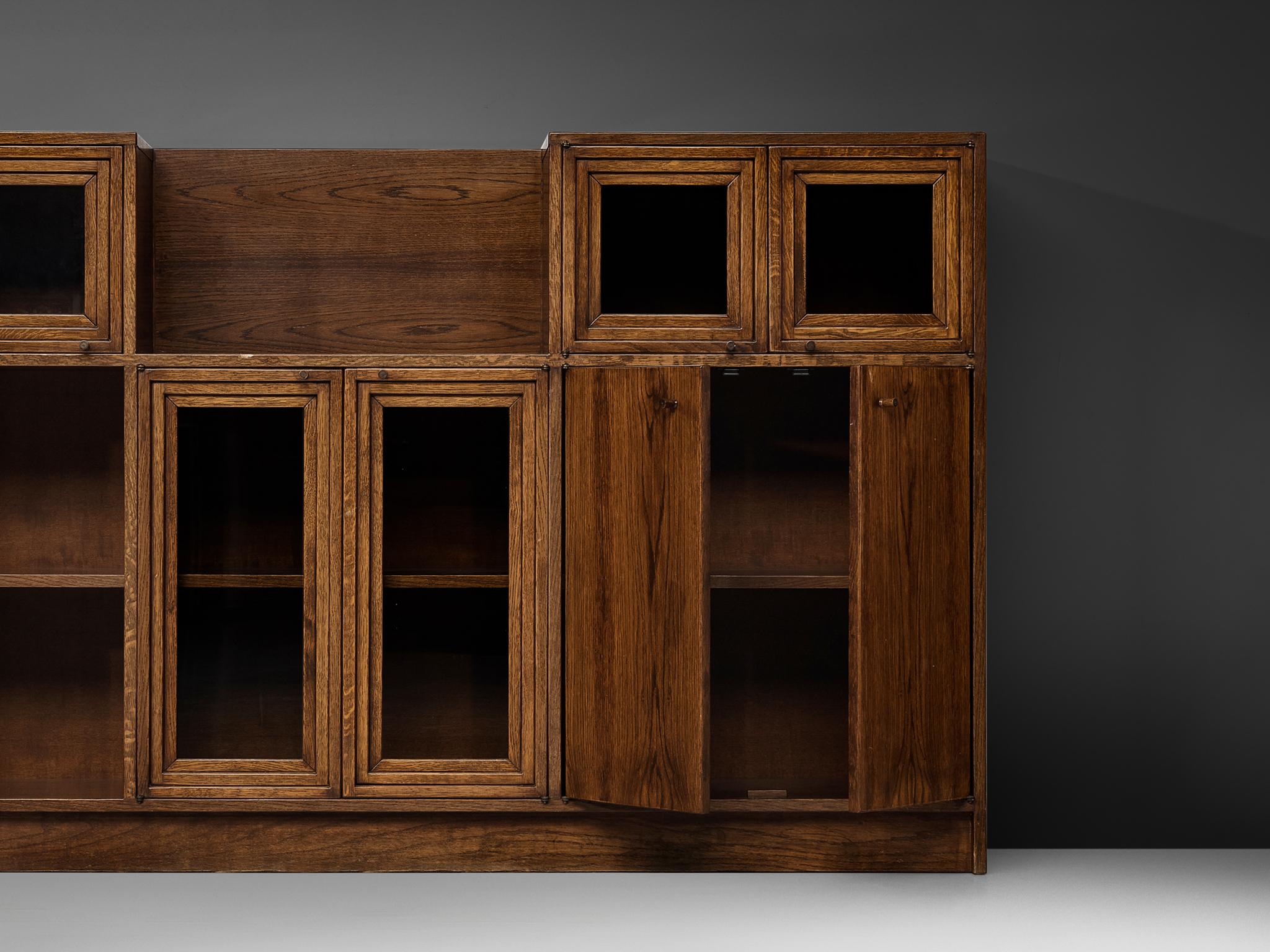 Giuseppe Rivadossi For Officina Rivadossi Cabinet in Oak