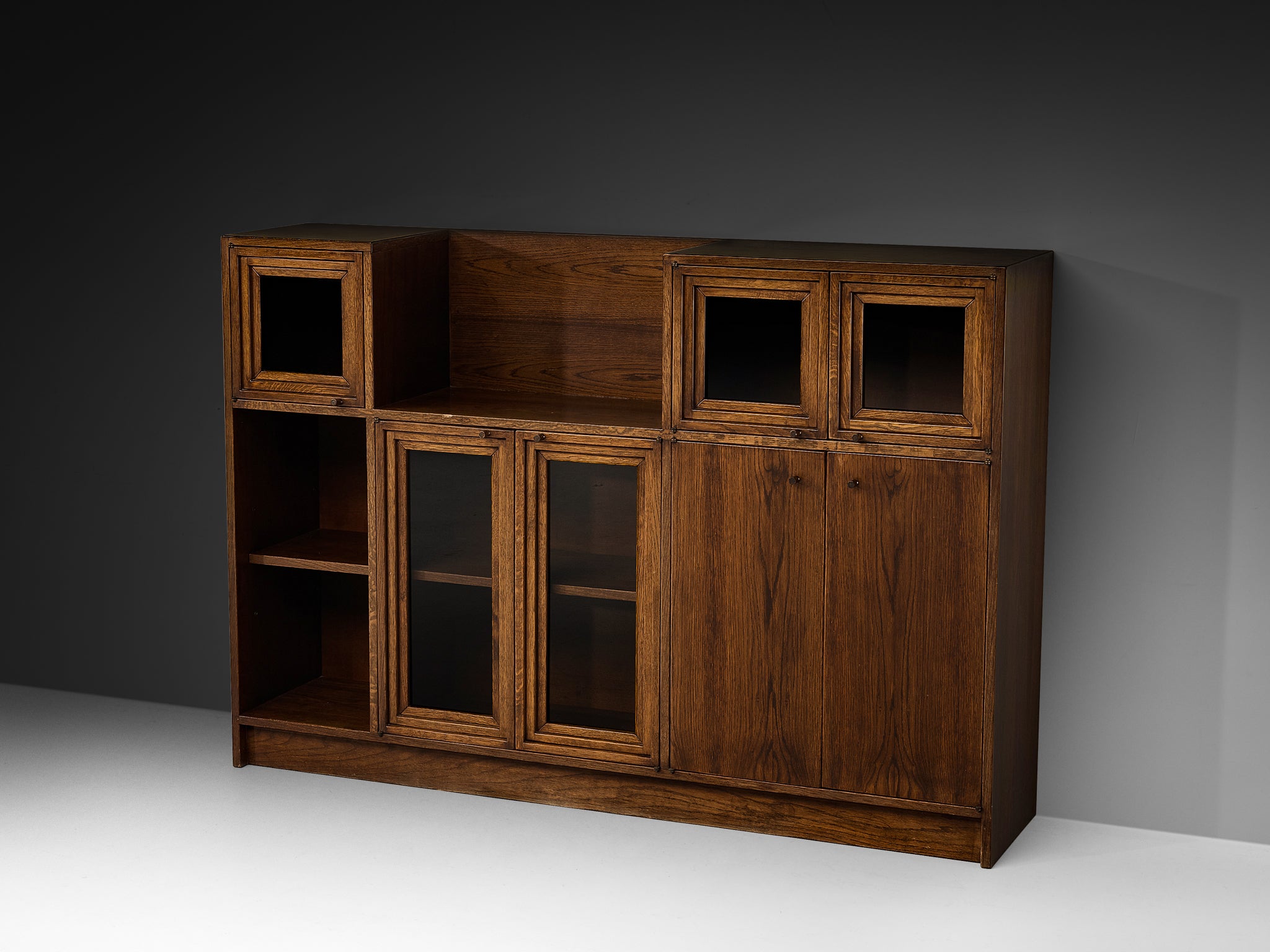 Giuseppe Rivadossi For Officina Rivadossi Cabinet in Oak