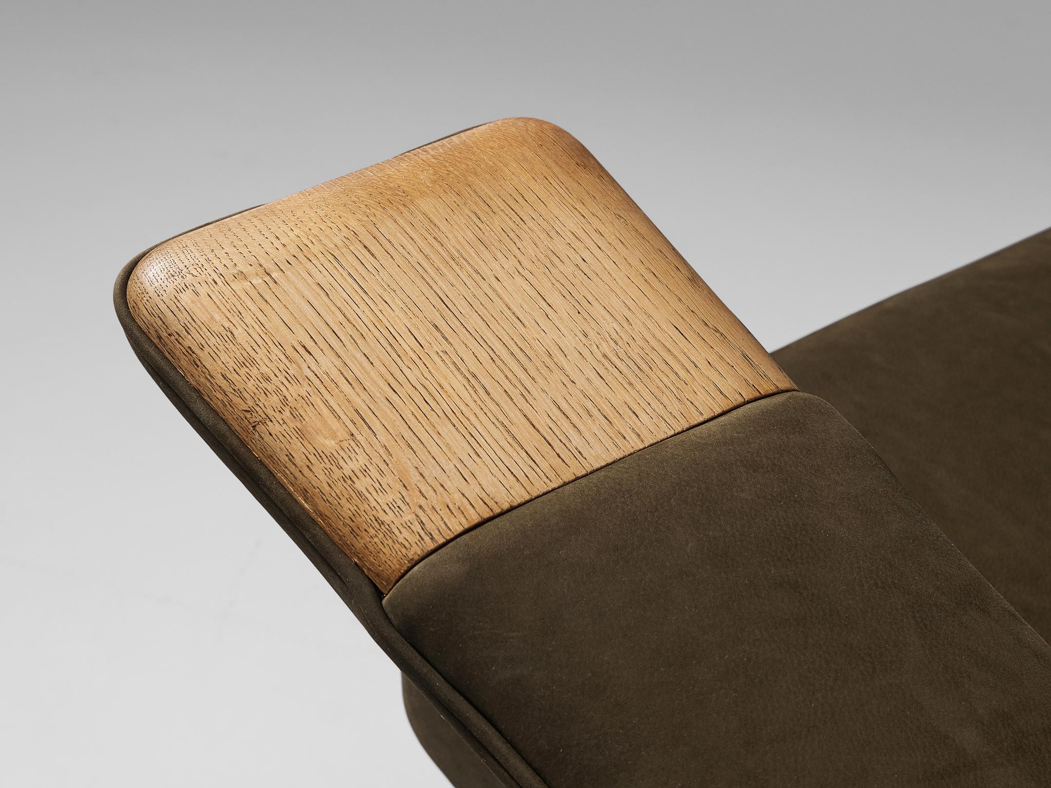 Hans J. Wegner for A.P. Stolen ‘New Papa Bear’ Easy Chair in Nubuck Leather