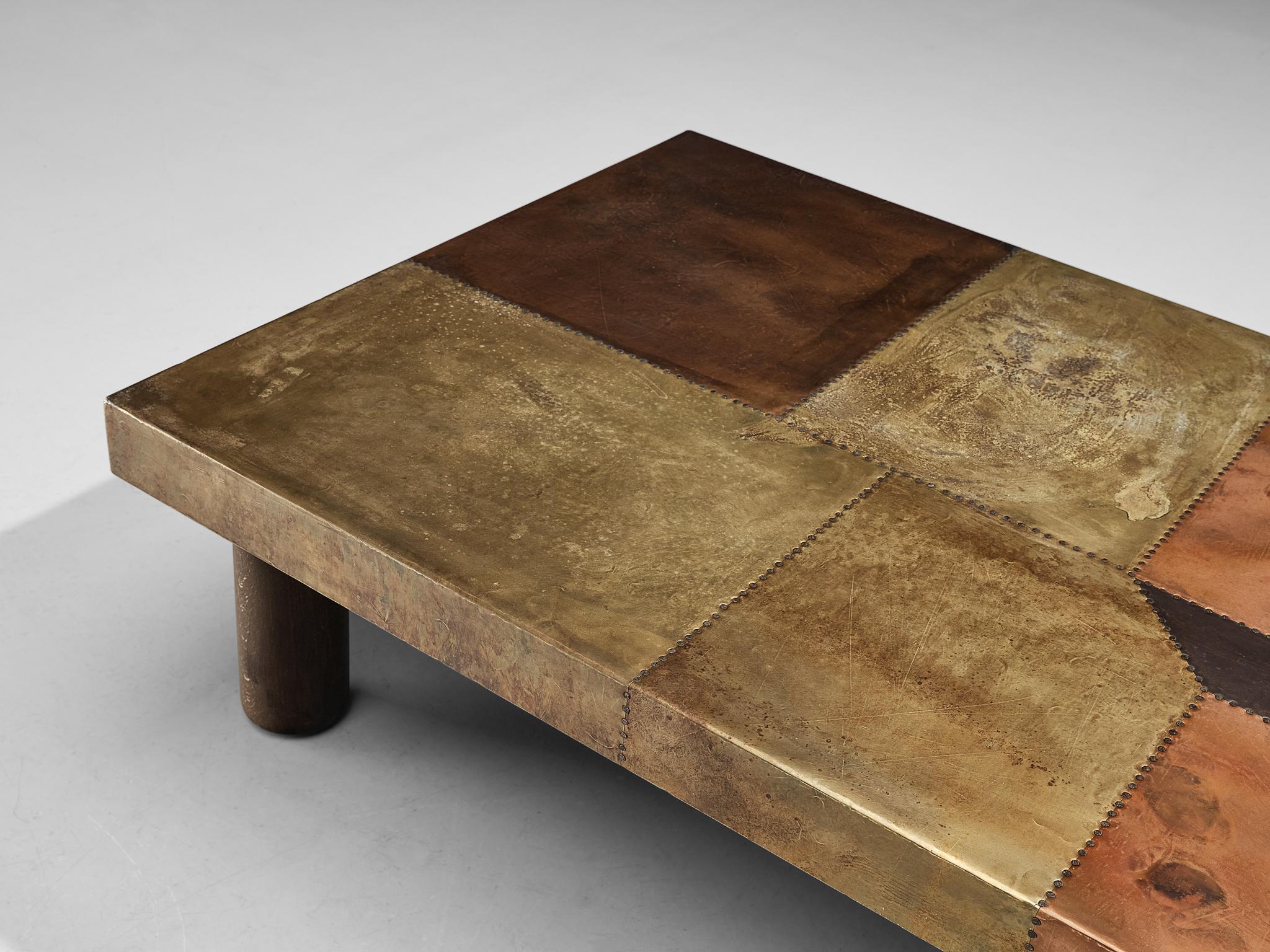 Lorenzo Burchiellaro Coffee Table in Copper