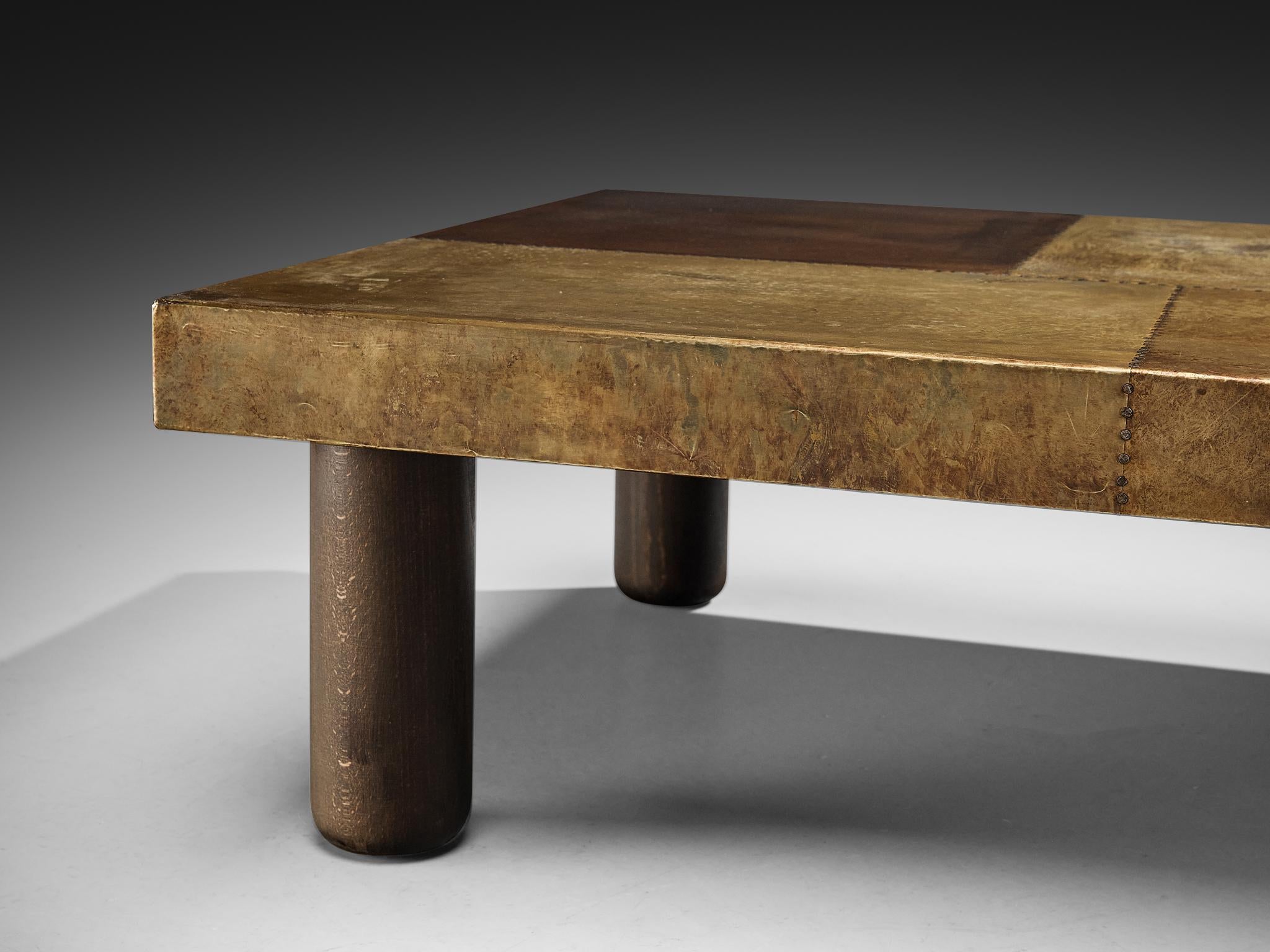 Lorenzo Burchiellaro Coffee Table in Copper