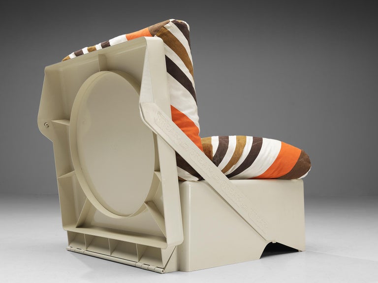 Aldo Barberi for Rossi di Albizzate ‘Break’ Portable Folding Lounge Chairs