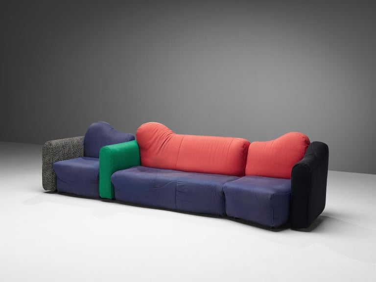 Large Gaetano Pesce for Cassina 'Cannaregio' Modular Sofa