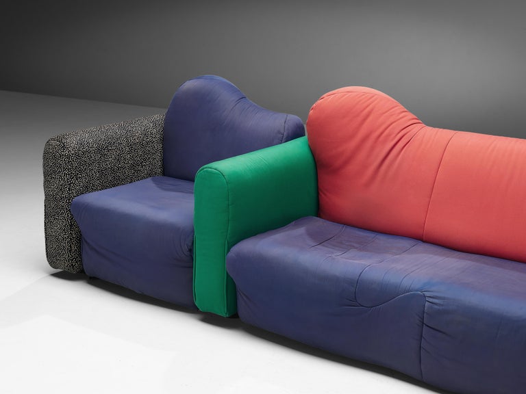 Large Gaetano Pesce for Cassina 'Cannaregio' Modular Sofa