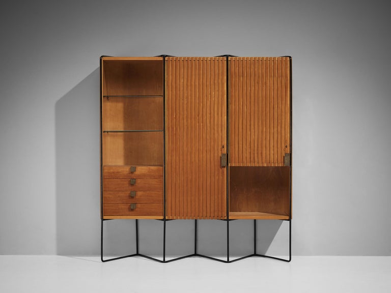 Taichiro Nakay for La Permanente Mobili Wall Cabinet in Cherry