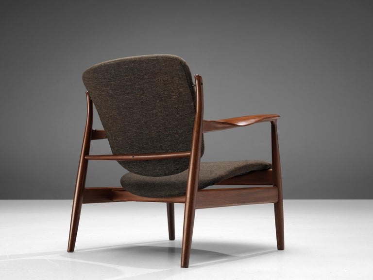 Early Model Finn Juhl for France & Søn Lounge Chair in Teak