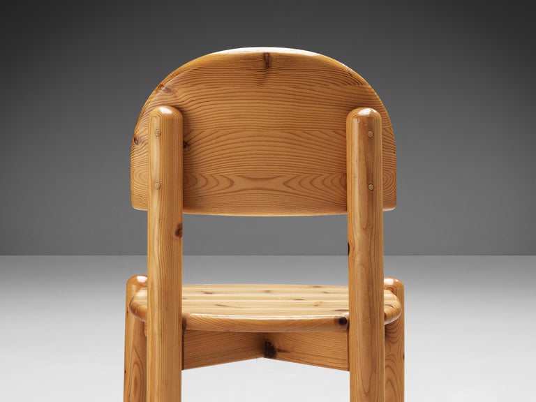 Danish Dining Chairs in Solid Pine