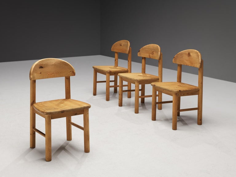 Rainer Daumiller Set of Four Dining Chairs in Pine