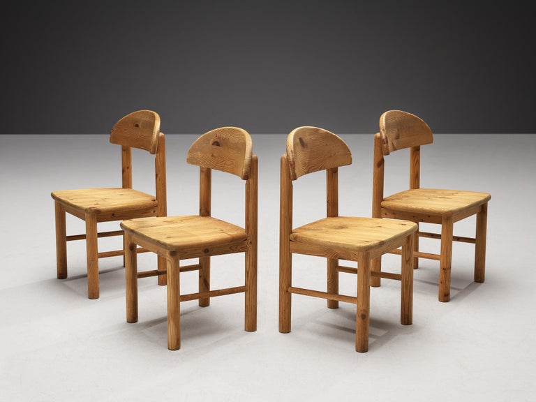 Rainer Daumiller Set of Four Dining Chairs in Pine