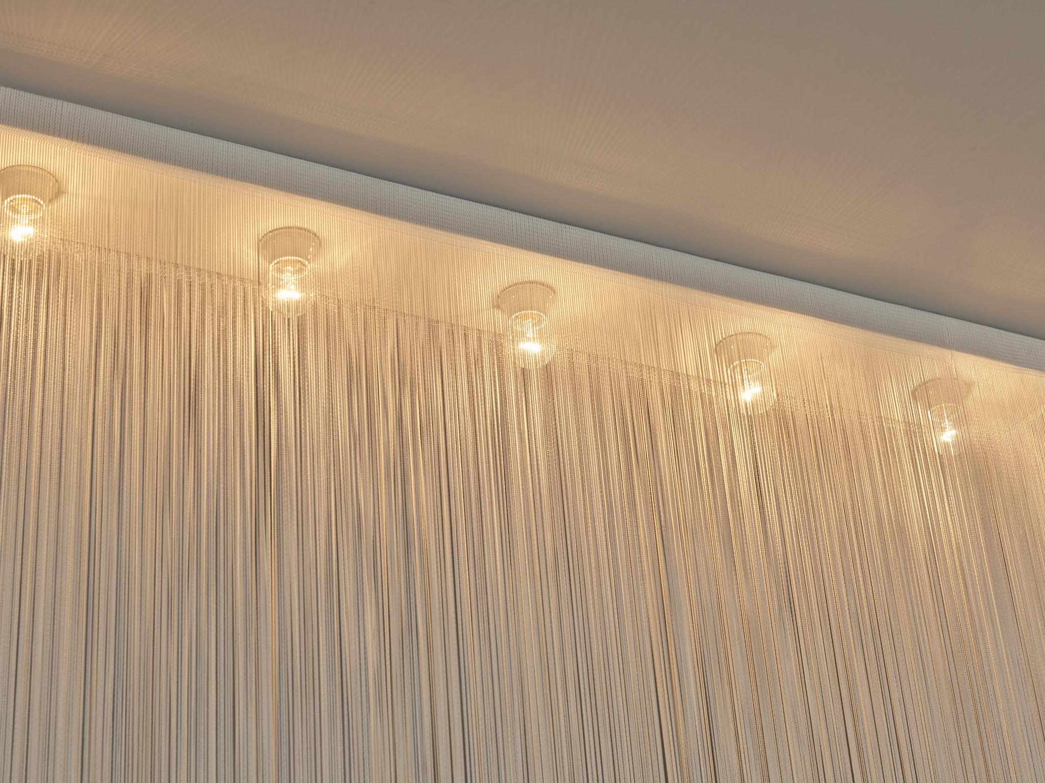 Mariyo Yagi for Sirrah 'Garbo' Chandeliers in Metal and Nylon