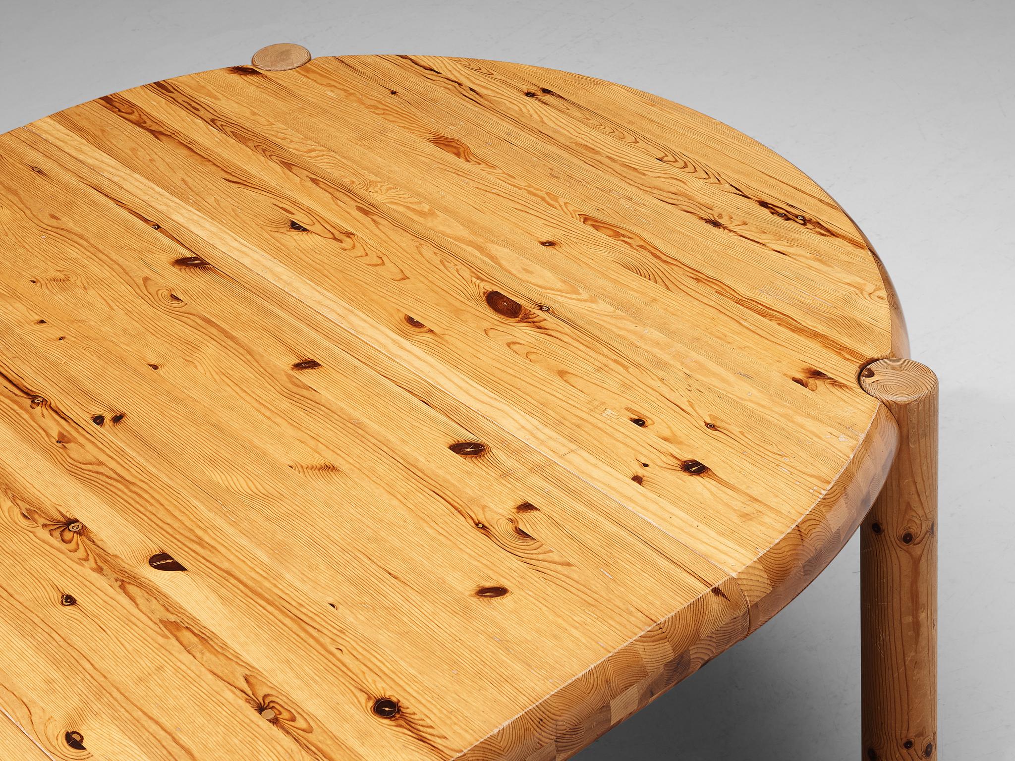 Rainer Daumiller Extendable Dining Table in Pine