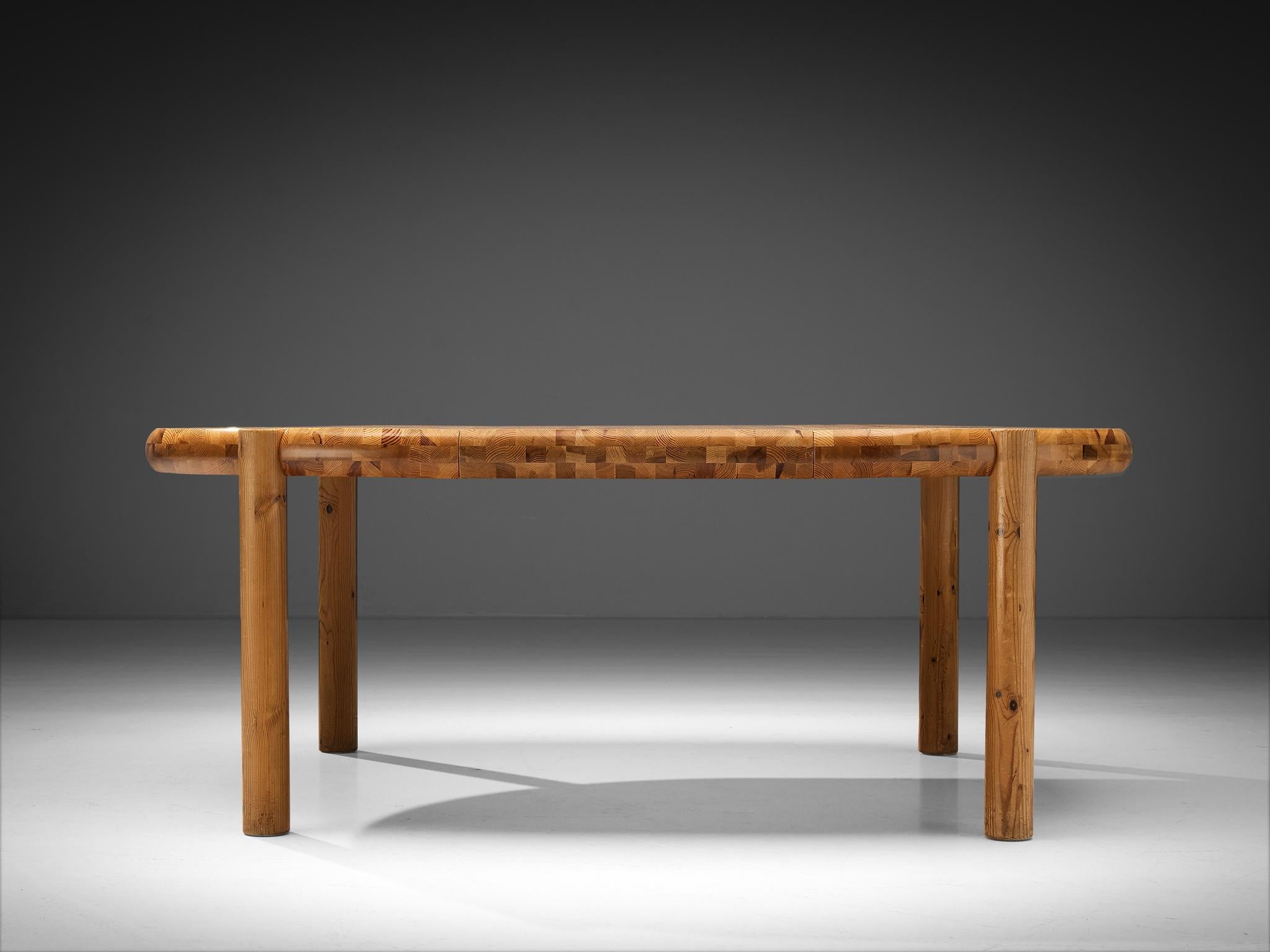 Rainer Daumiller Extendable Dining Table in Pine