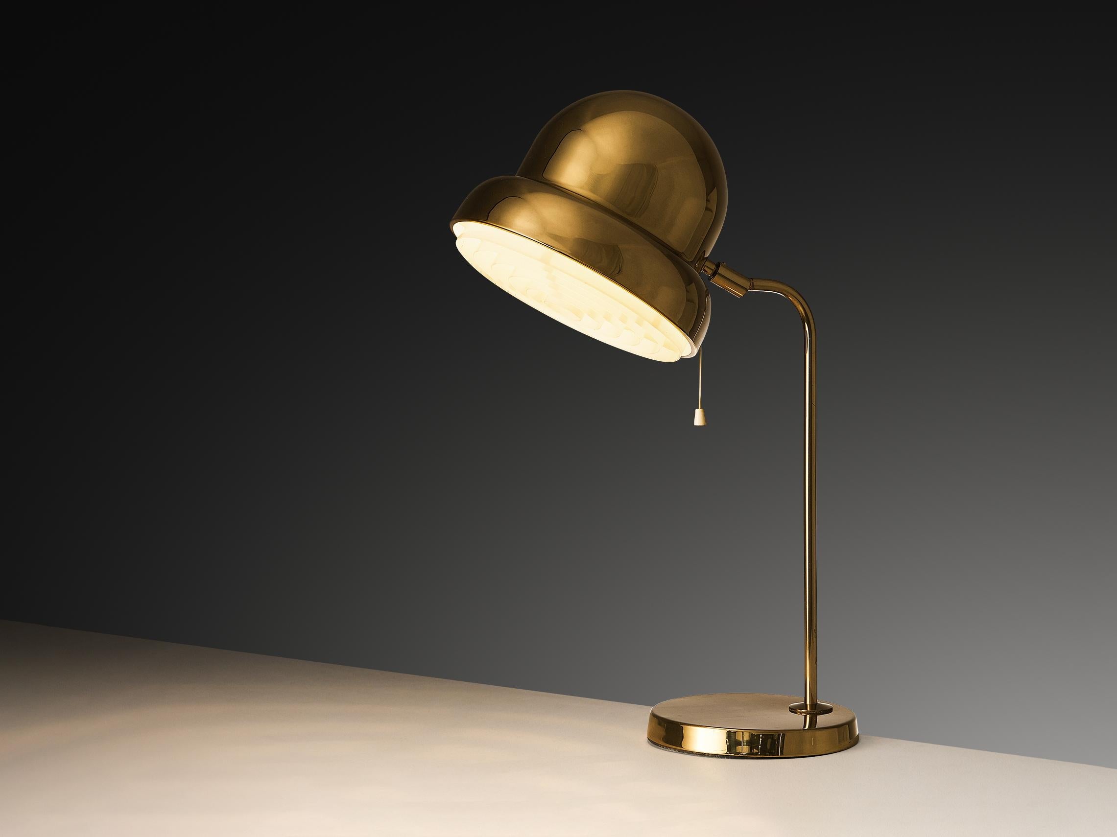 Bergboms Swedish Desk Lamp in Brass