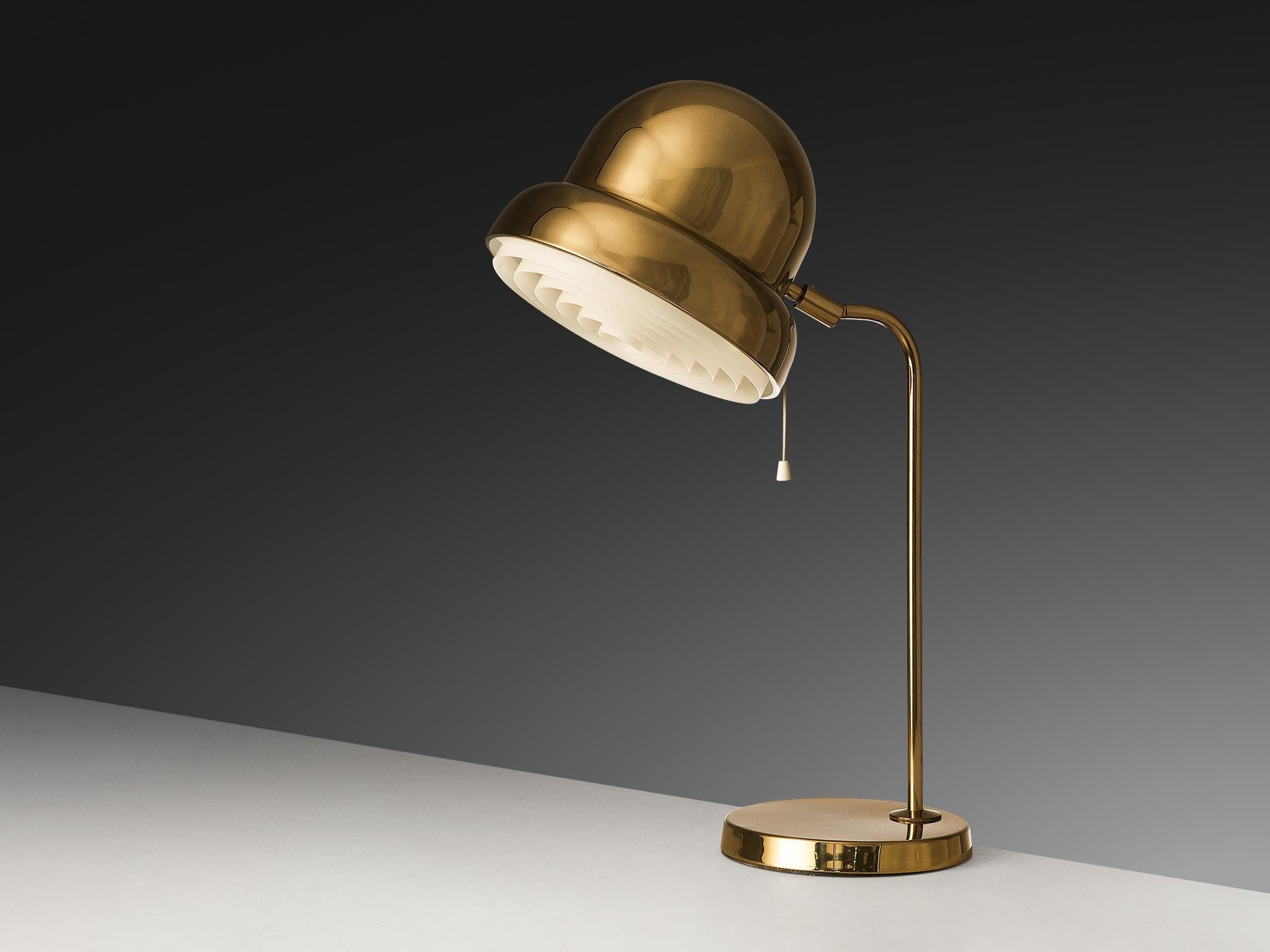 Bergboms Swedish Desk Lamp in Brass