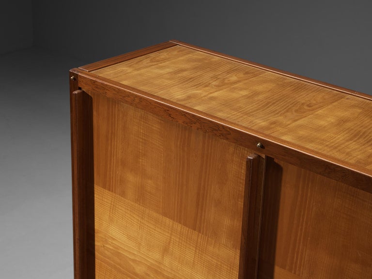 André Sornay Highboard in Mahogany and Ash