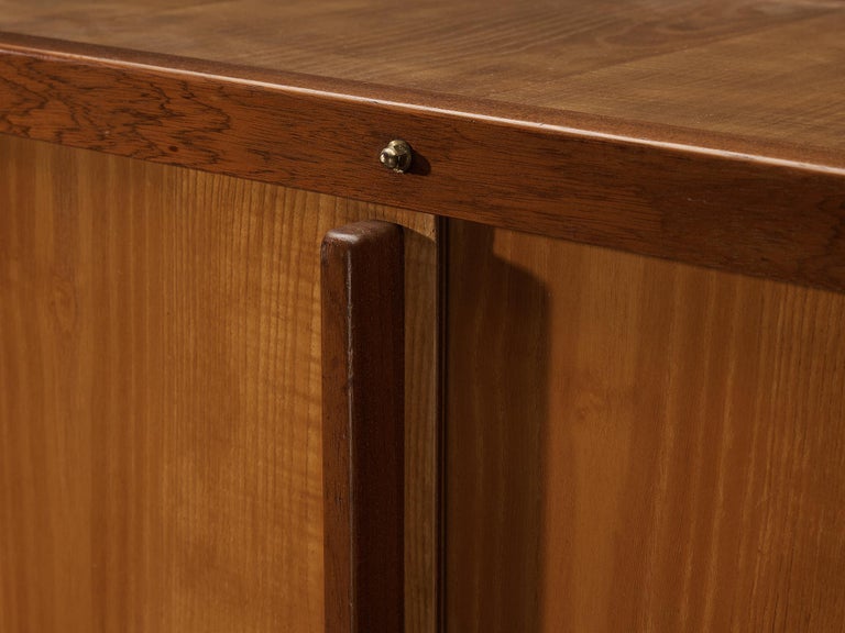 André Sornay Highboard in Mahogany and Ash