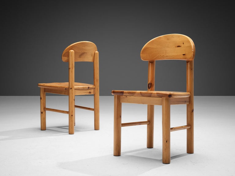 Rainer Daumiller Pair of Dining Chairs in Pine