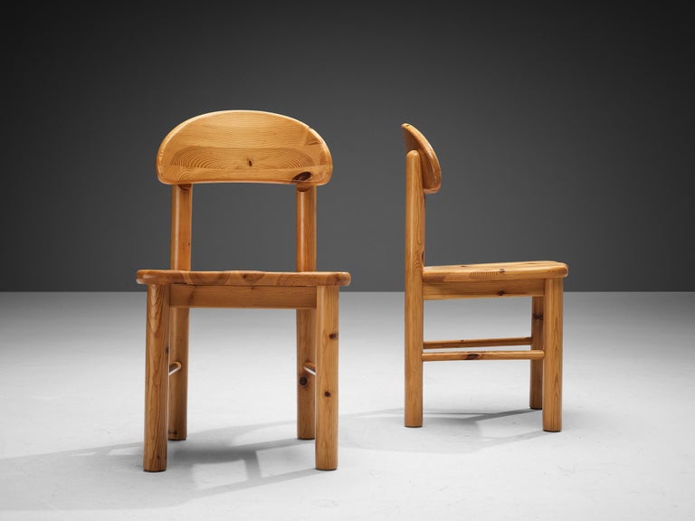 Rainer Daumiller Pair of Dining Chairs in Pine