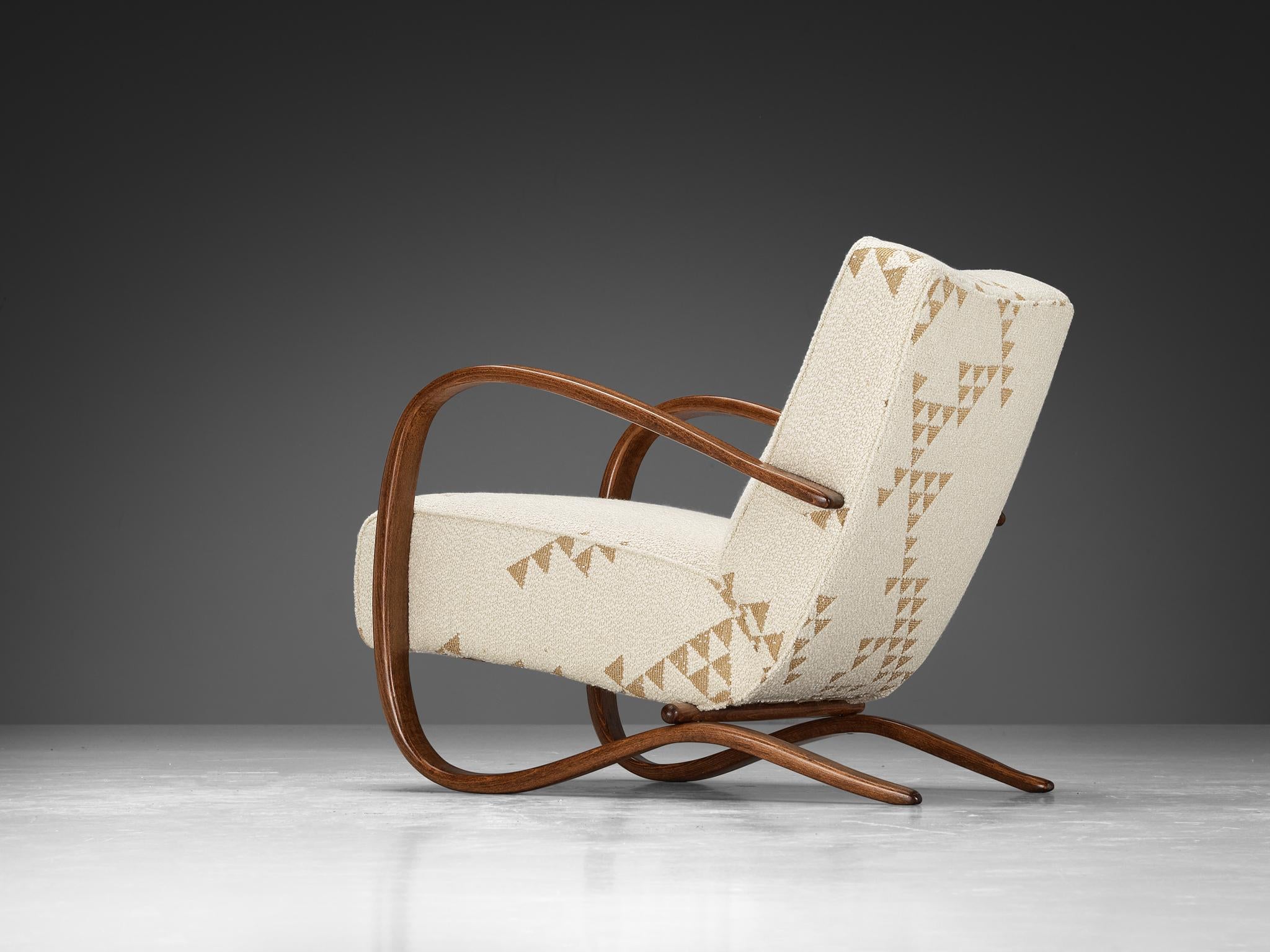 Jindrich Halabala Lounge Chair