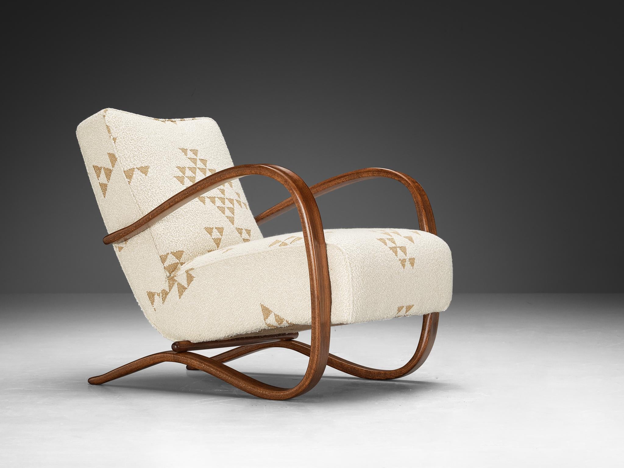 Jindrich Halabala Lounge Chair